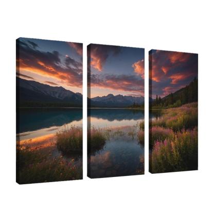 The Ethereal Glow Of Celestial Waters Oil Paintings Frame