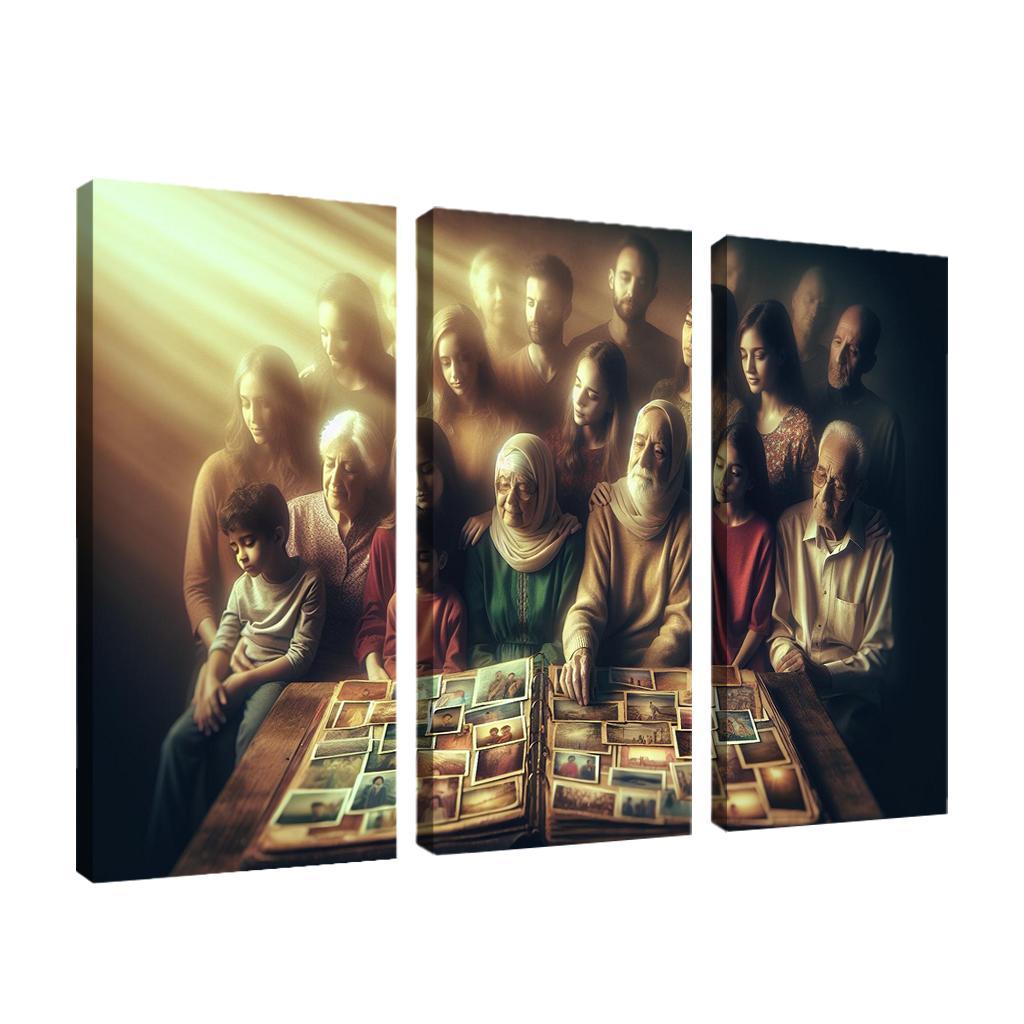 Fading Memories The Impact Of Climate Change Custom Paintings Frame