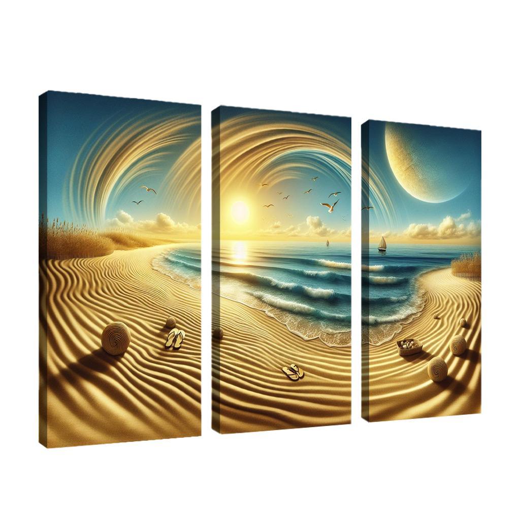 Serenity Sands Beach Premium Artwork Frames
