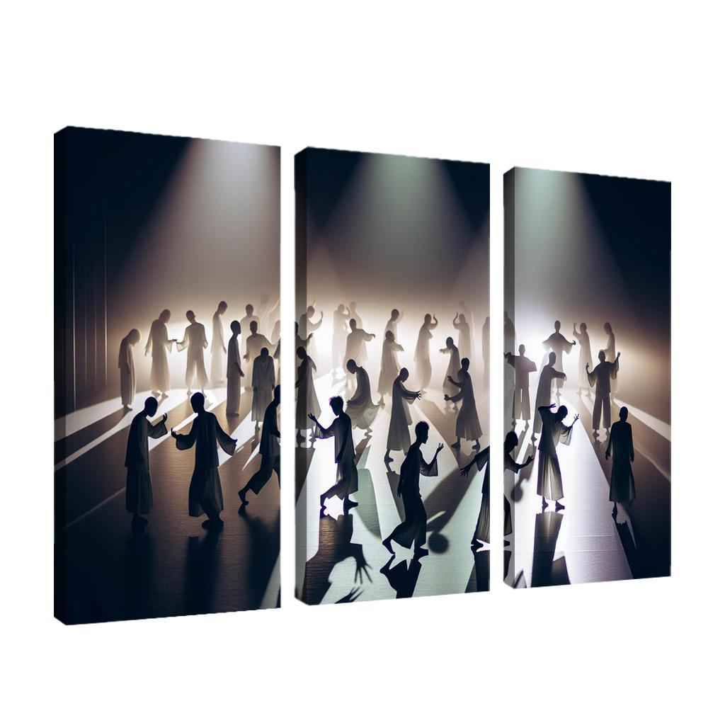 Butoh The Dance Of Darkness And Light Modern Paintings Frame