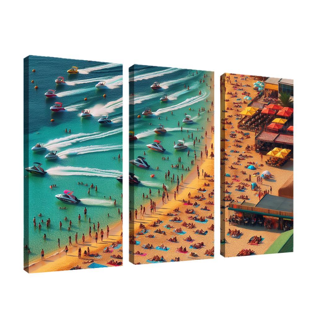 Palm Beach Bliss Sunny Shores And Water Sports Art Trends