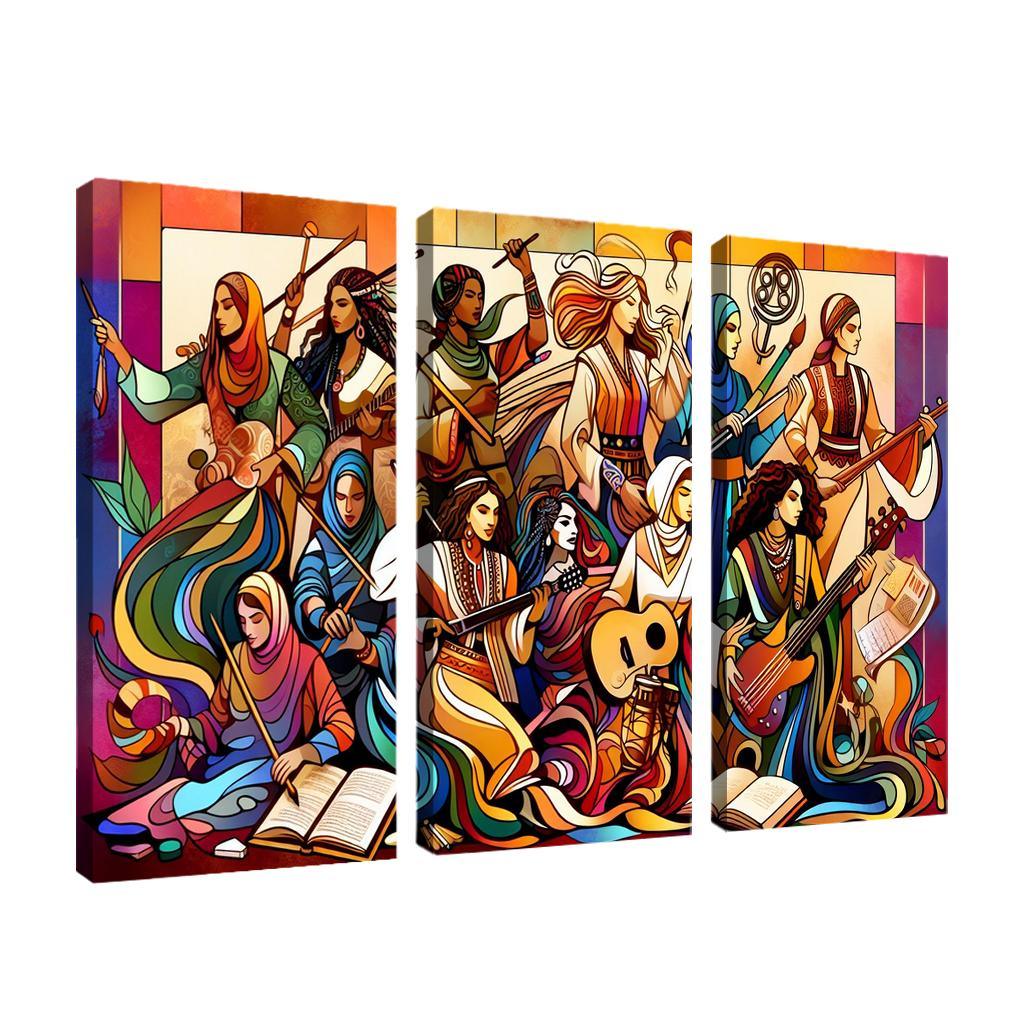 Gender Equity In Art Empowering Female Voices Custom Paintings Frame