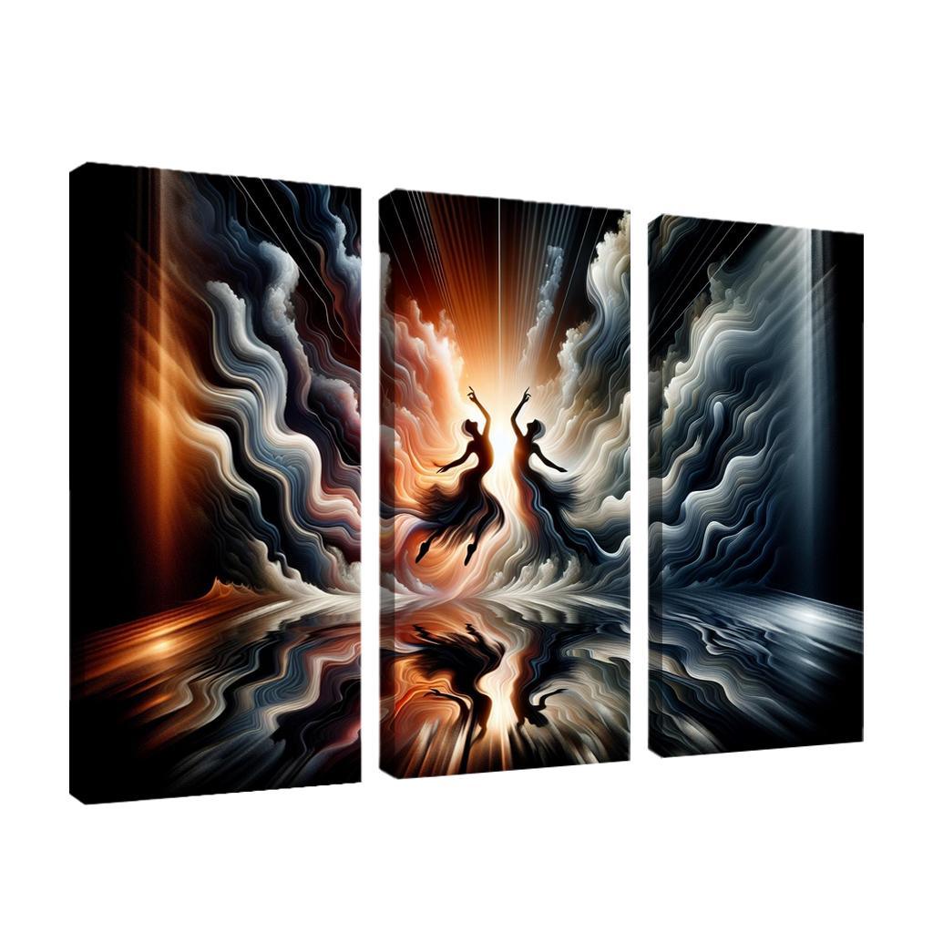 Dance Of Shadows And Light Premium Artwork Frames