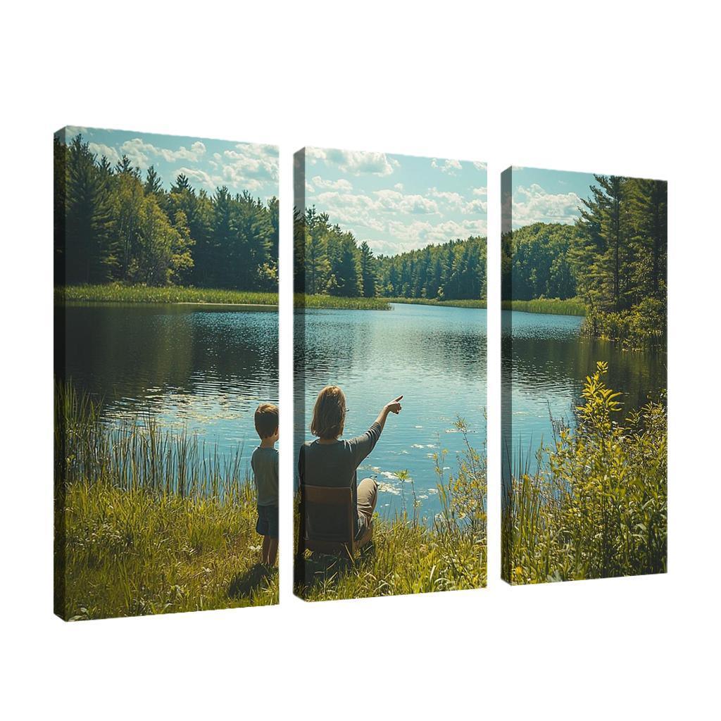 Navigating Life A Mothers Steady Compass Canvas Paintings Frame