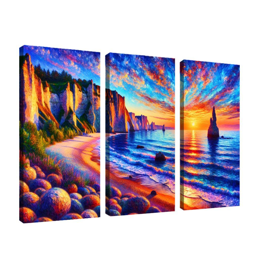 Seaside Enclave Artistic Inspiration Premium Artwork Frames