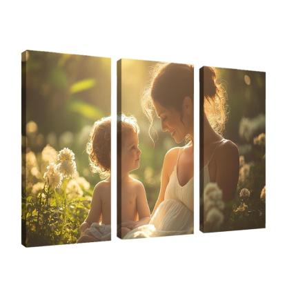 A Heartfelt Connection The Unspoken Bond Of Love Canvas Paintings Frame