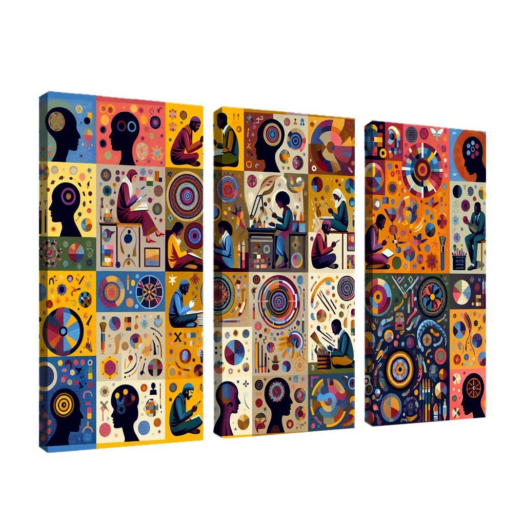 Resilience And Recovery Healing Through Art Multi-panel Paintings