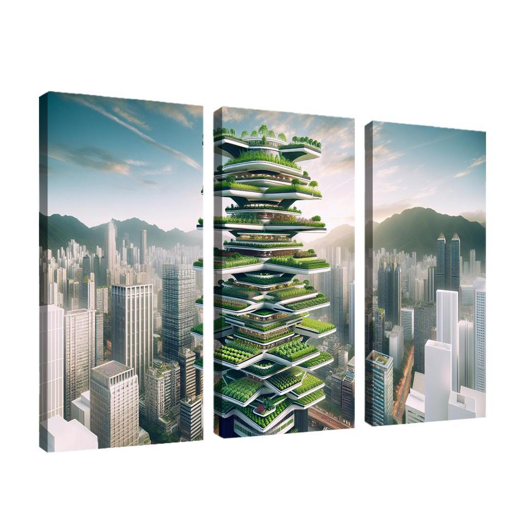 Vertical Farms As Architecture Custom Paintings Frame