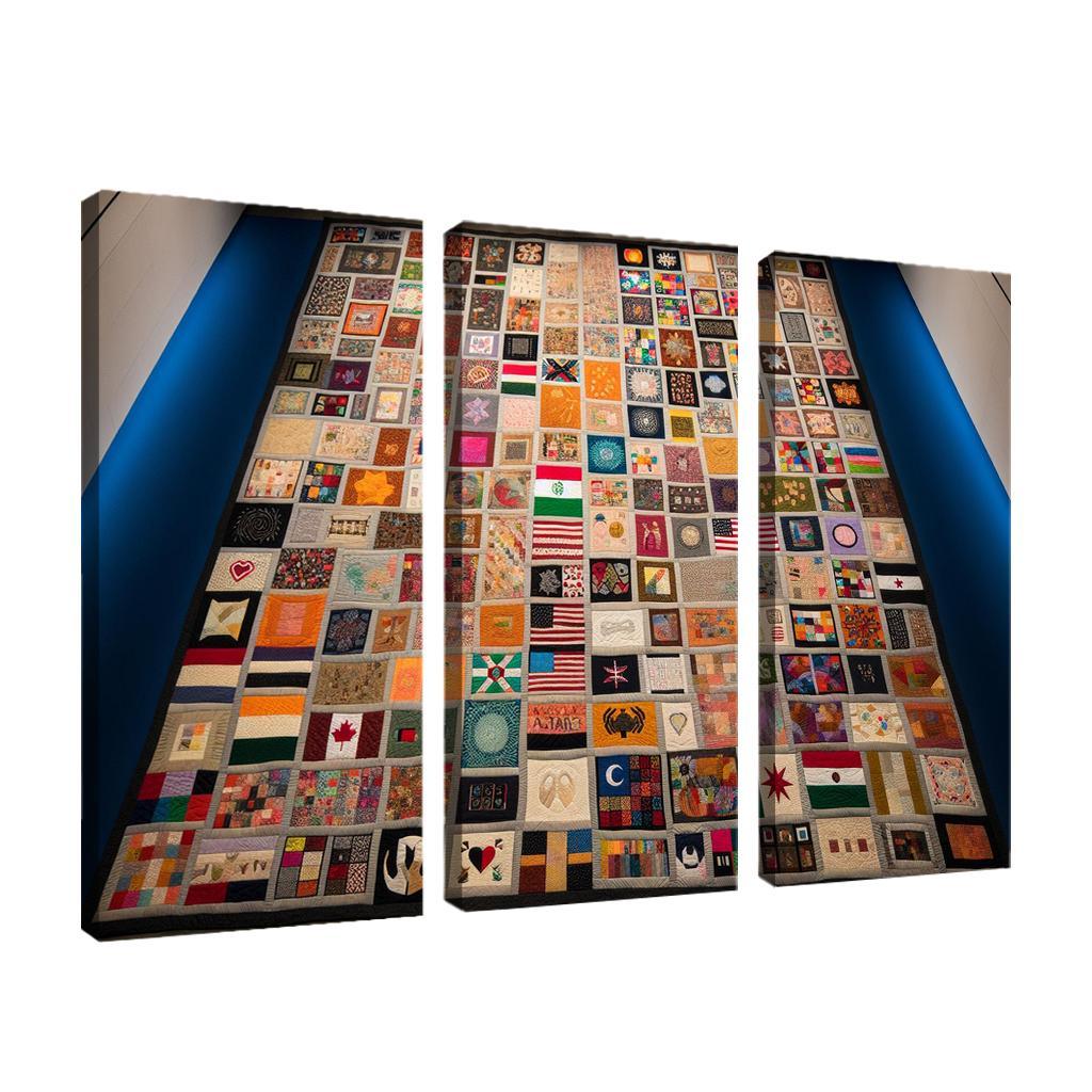 Stitching Together Lives The Impact Of Refugee Crises Custom Paintings Frame