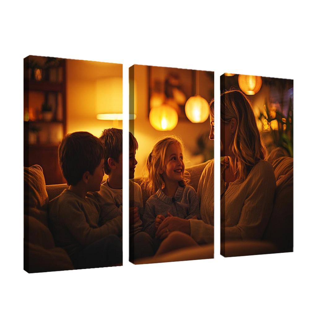 A Mothers Heart The Foundation Of Family Canvas Paintings Frame