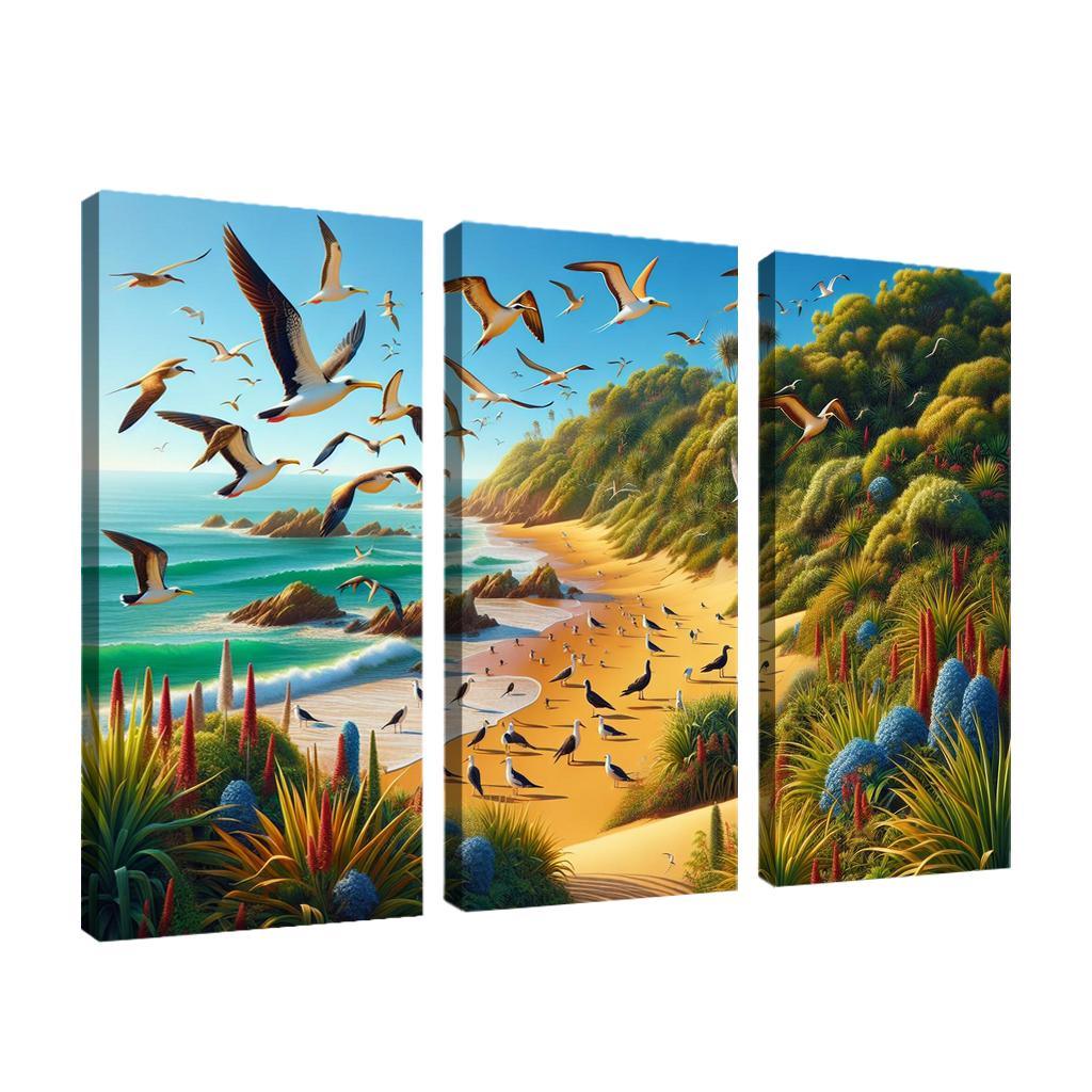 Eagle Nest Beach A Wildlife Sanctuary Custom Paintings Frame