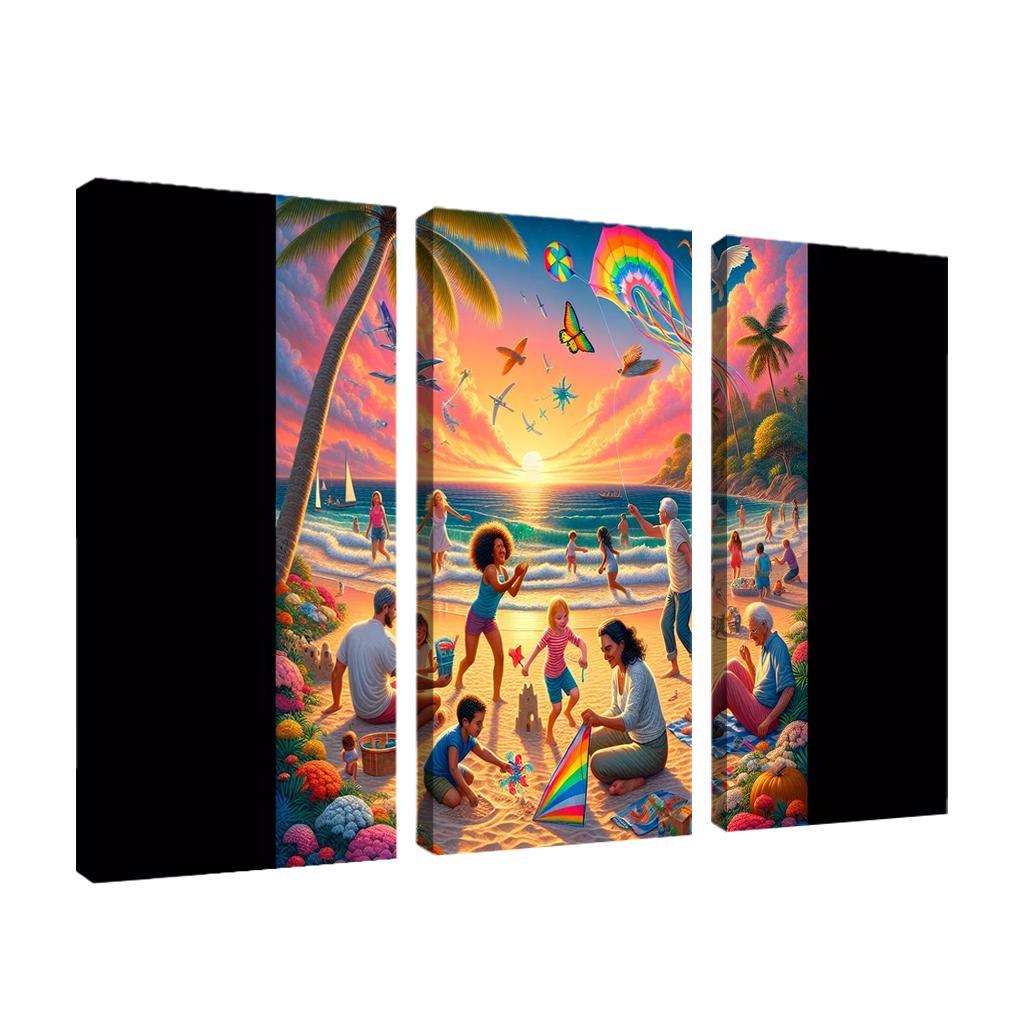 Sunset Sands The Perfect Family Retreat Custom Paintings Frame