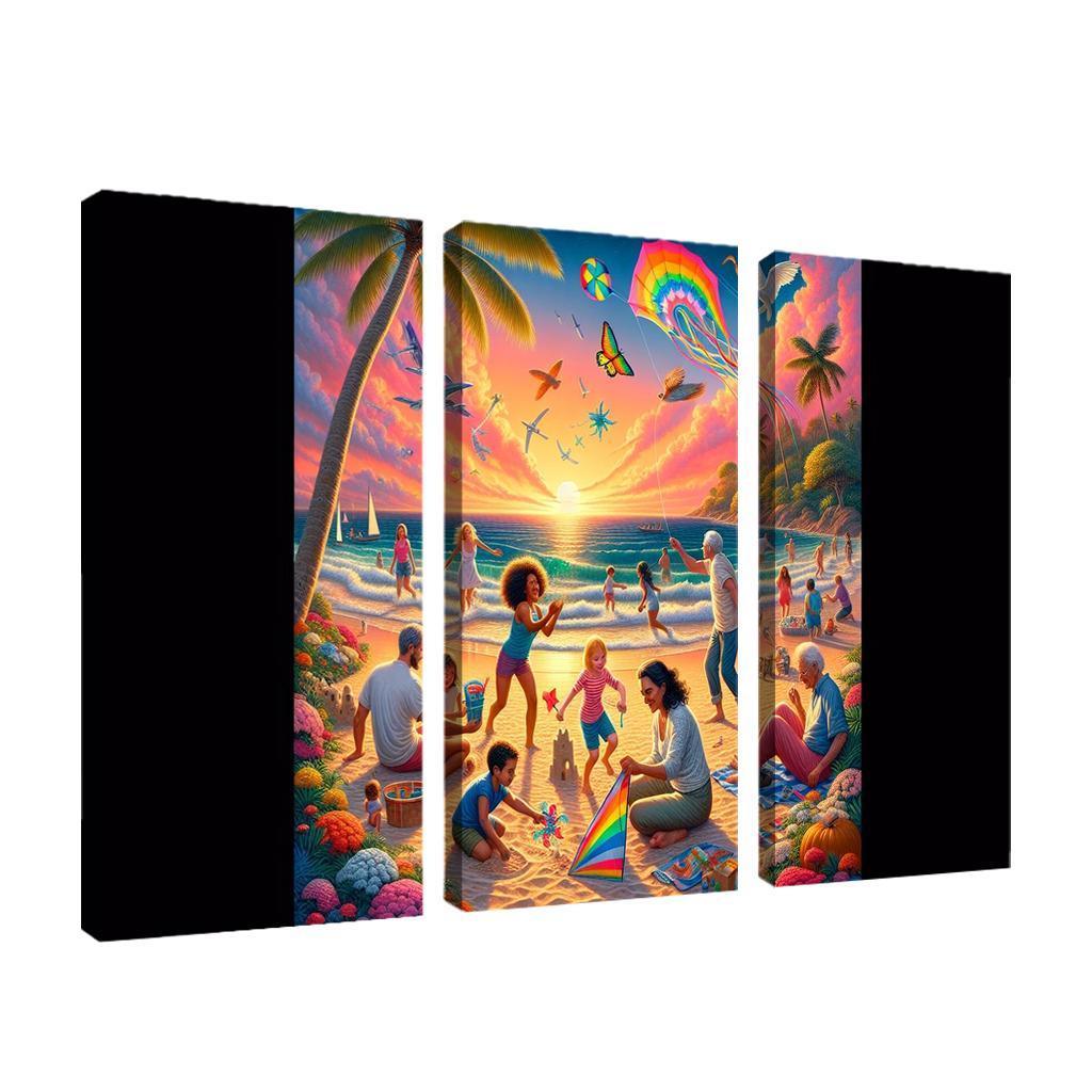 Sunset Sands The Perfect Family Retreat Custom Paintings Frame