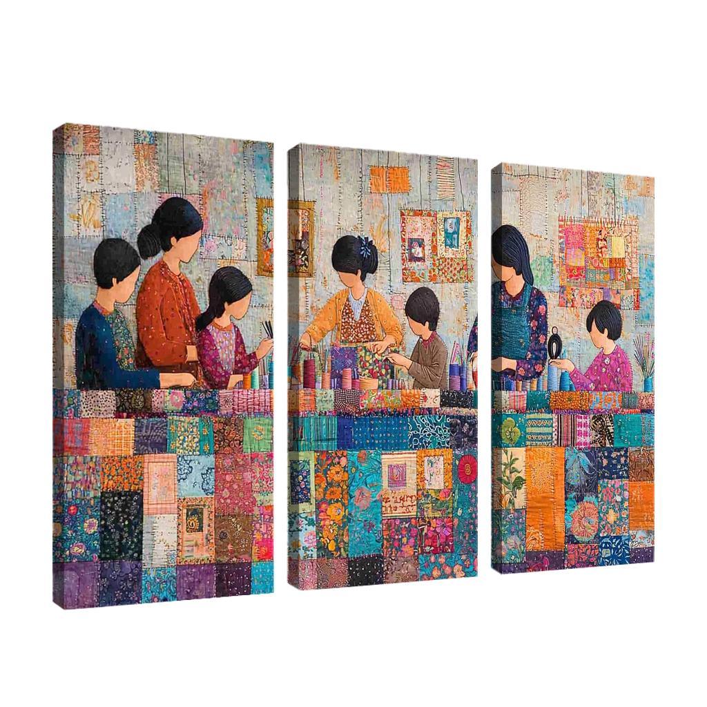 The Tapestry Of Love Weaving Together Memories One-piece Frames