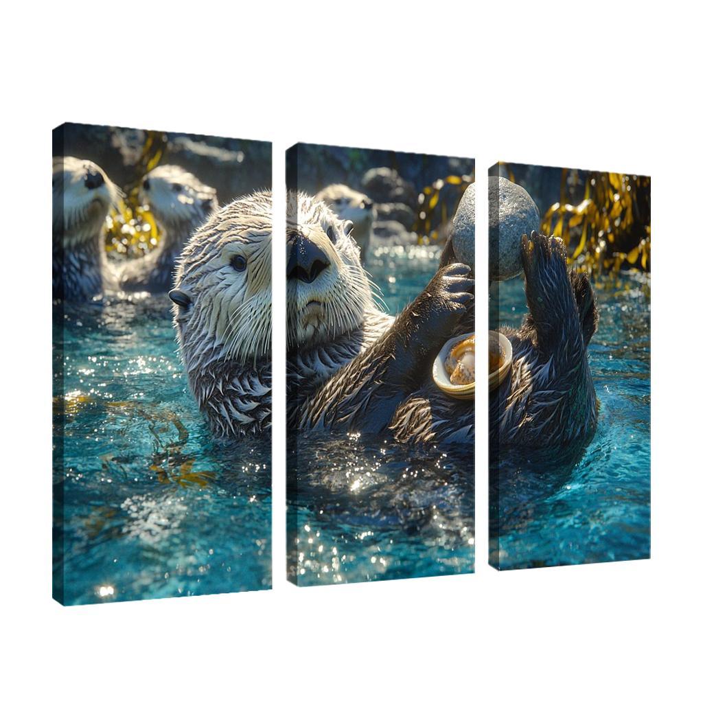 The Playful Sea Otter A Marine Acrobat Art Trends