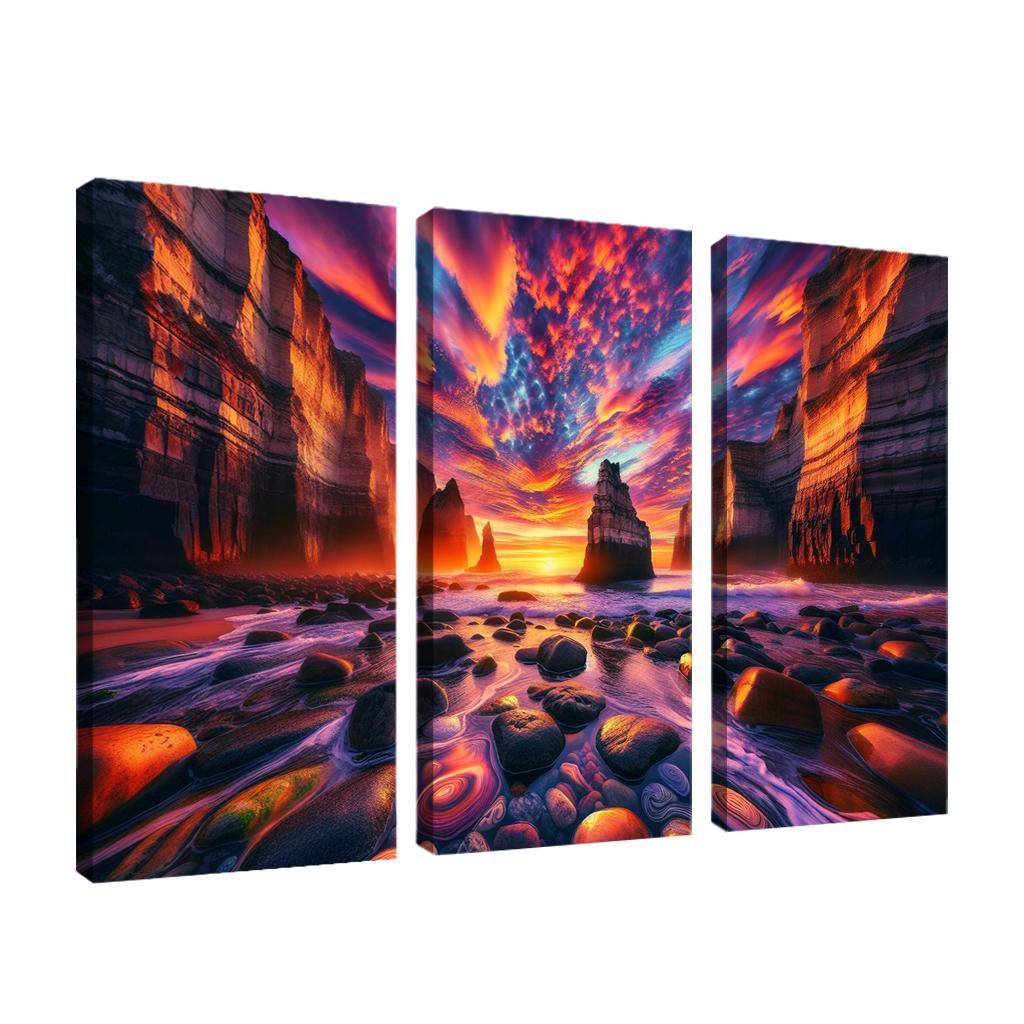 Sunset Cliffs A Photographer's Dream Custom Paintings Frame