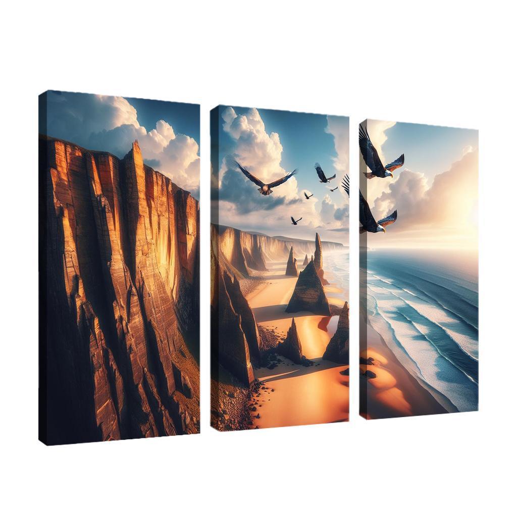 Eagle's Nest Beach Modern Paintings Frame