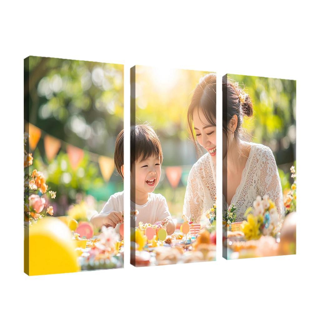 Moments Of Joy Celebrating Togetherness Custom Paintings Frame