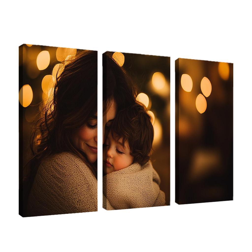 A Mothers Embrace The Comfort Of Love Canvas Paintings Frame