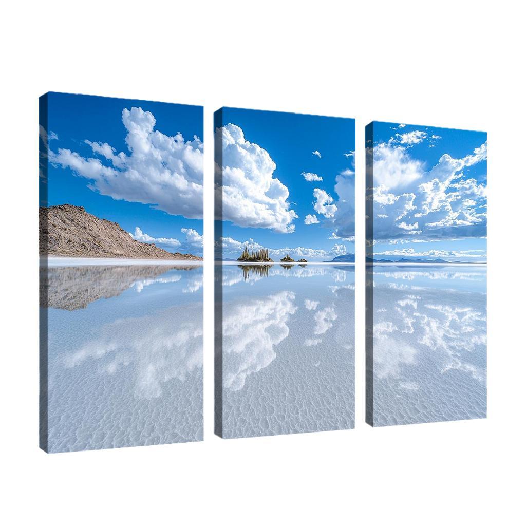 Salar De Uyuni Abstract Paintings Frame