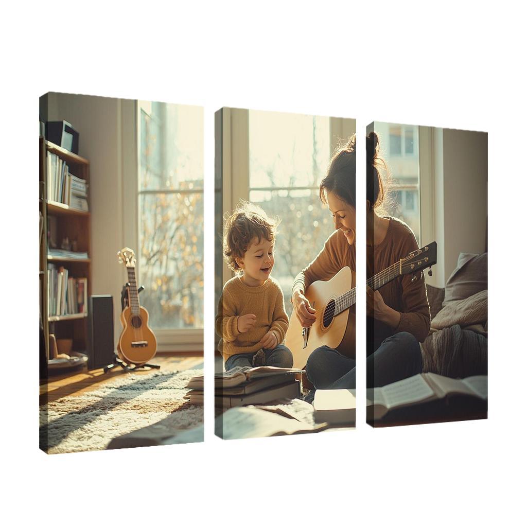 Heartstrings The Music Of Love Custom Paintings Frame
