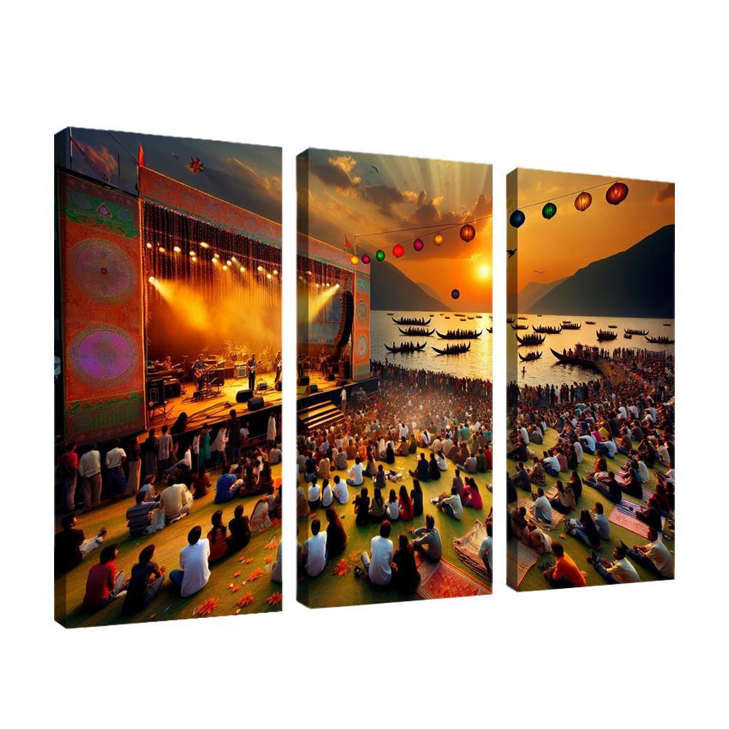 Montreux Jazz Festival - Switzerland Framed Paintings
