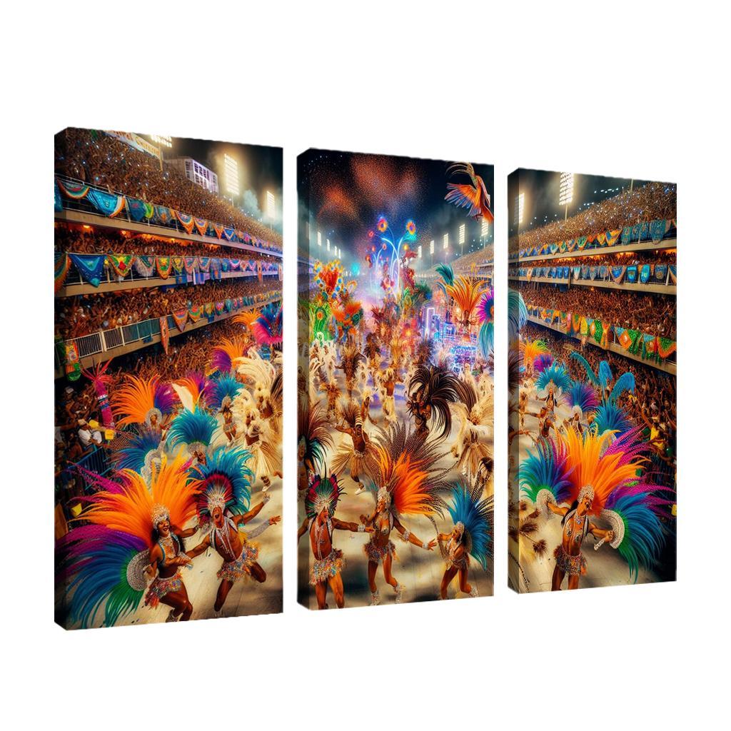 Carnival Of Rio De Janeiro - Brazil One-piece Frames