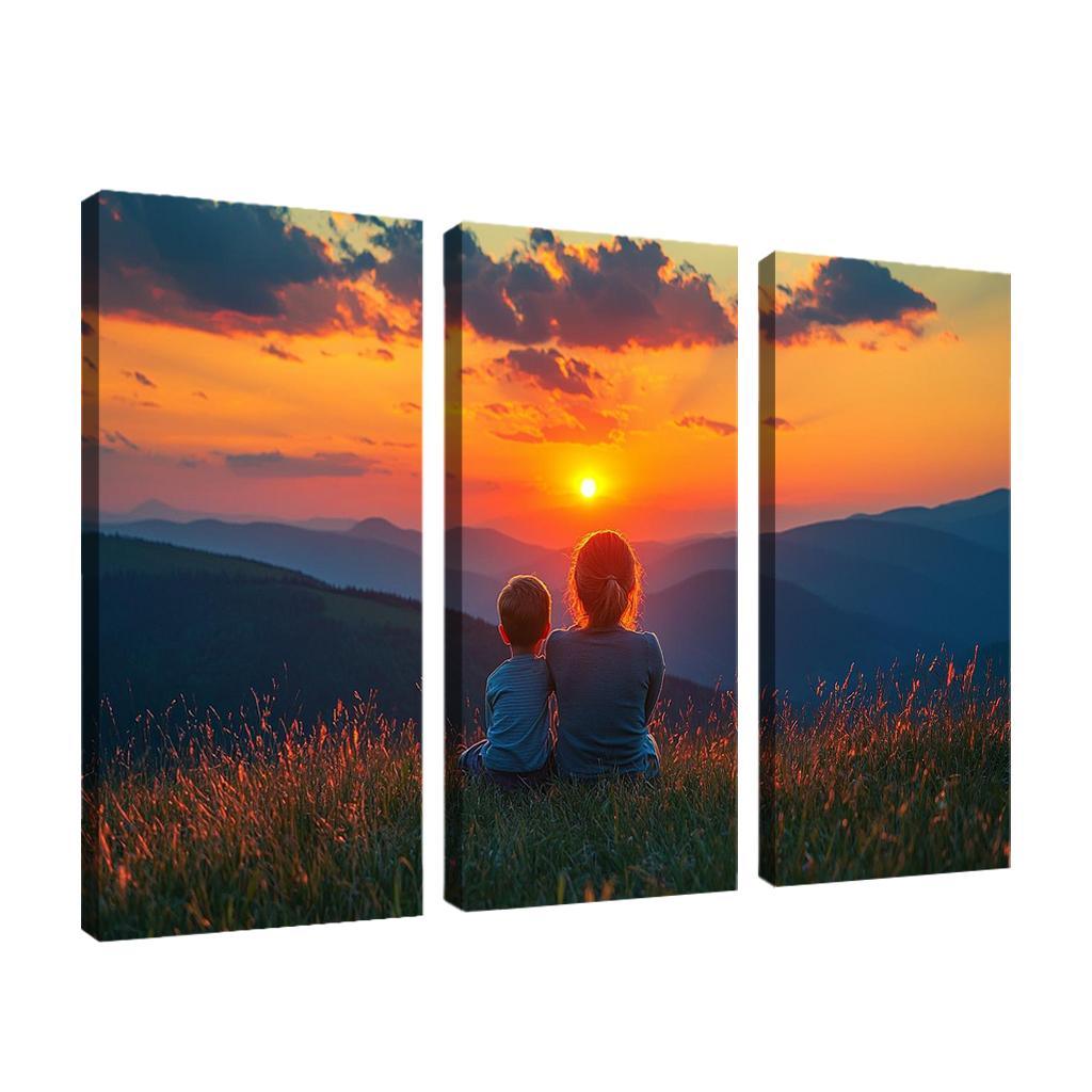 Embracing Change A Mothers Steadfast Love Custom Paintings Frame