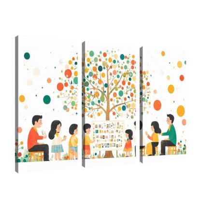 Roots Of Love A Mothers Family Tree Modern Paintings Frame