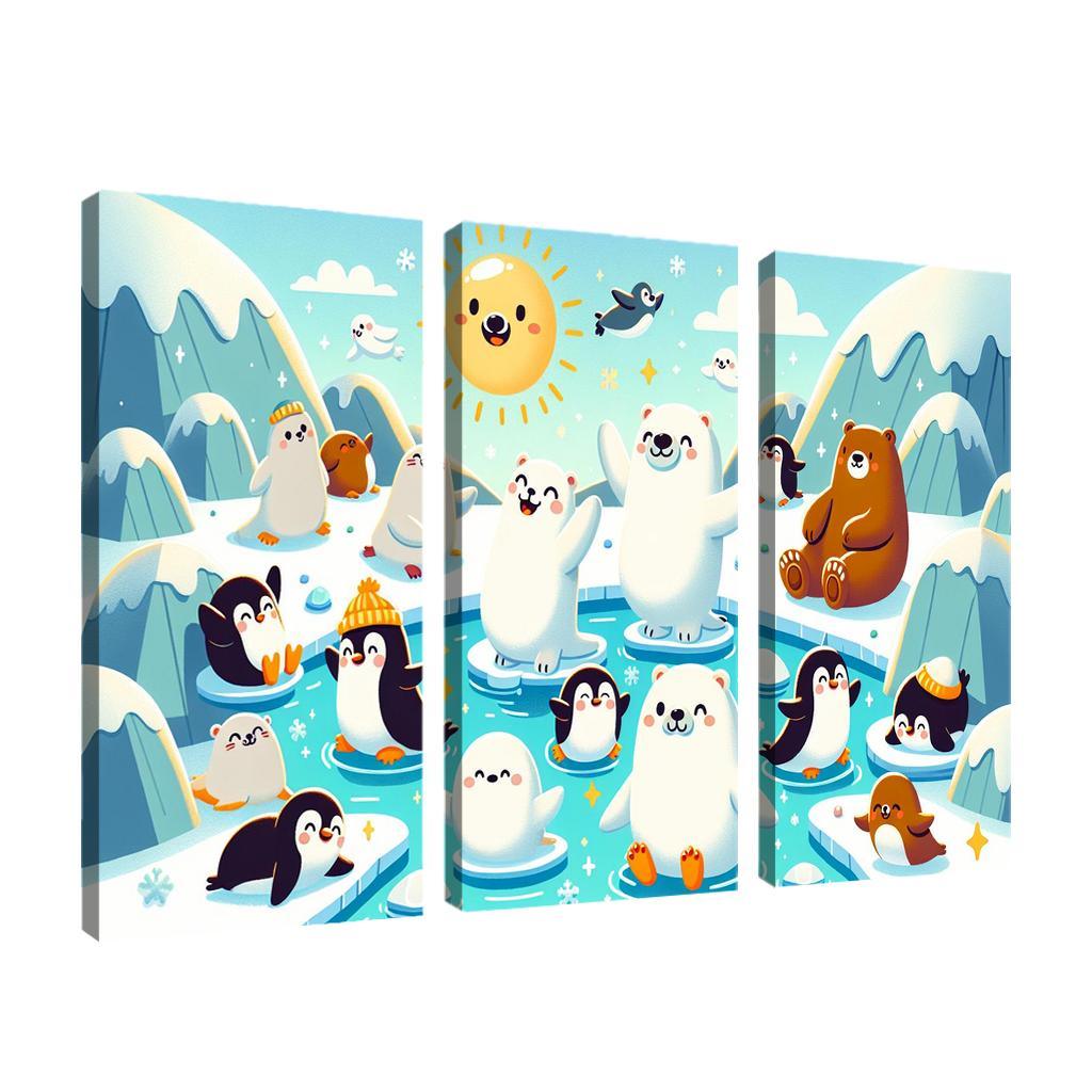 Adventurous Arctic Animals Premium Artwork Frames
