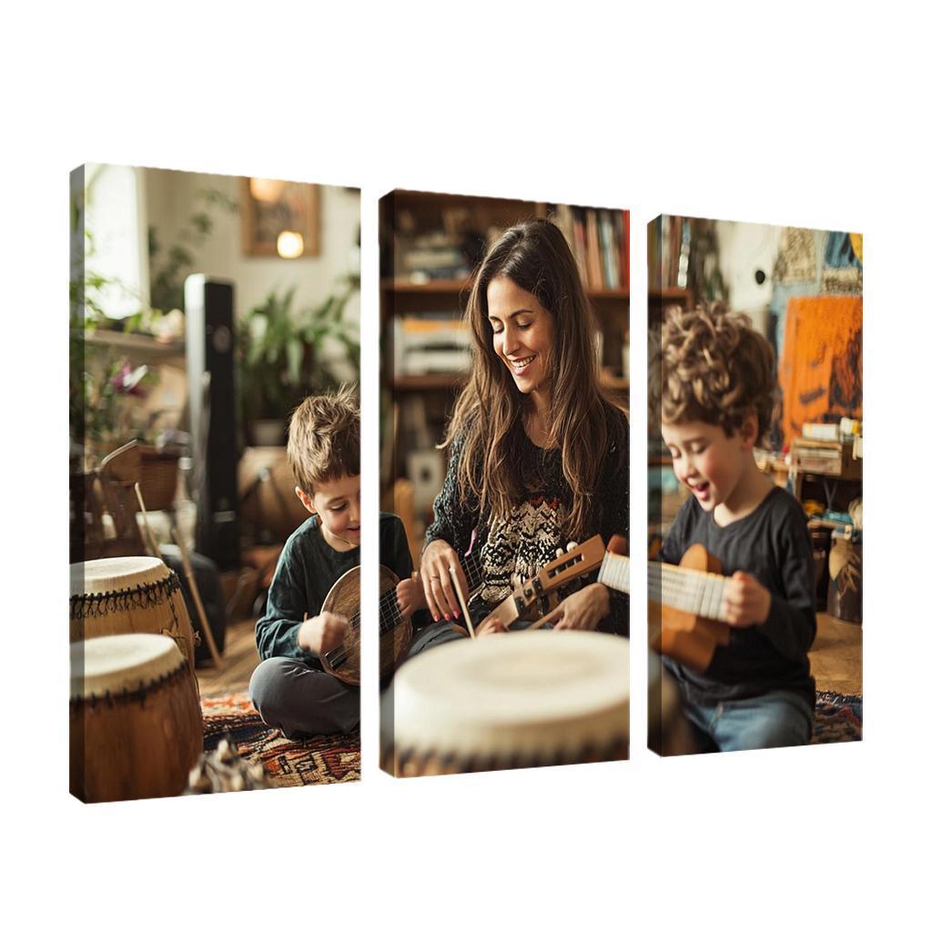 A Symphony Of Love A Mothers Melodies Canvas Paintings Frame