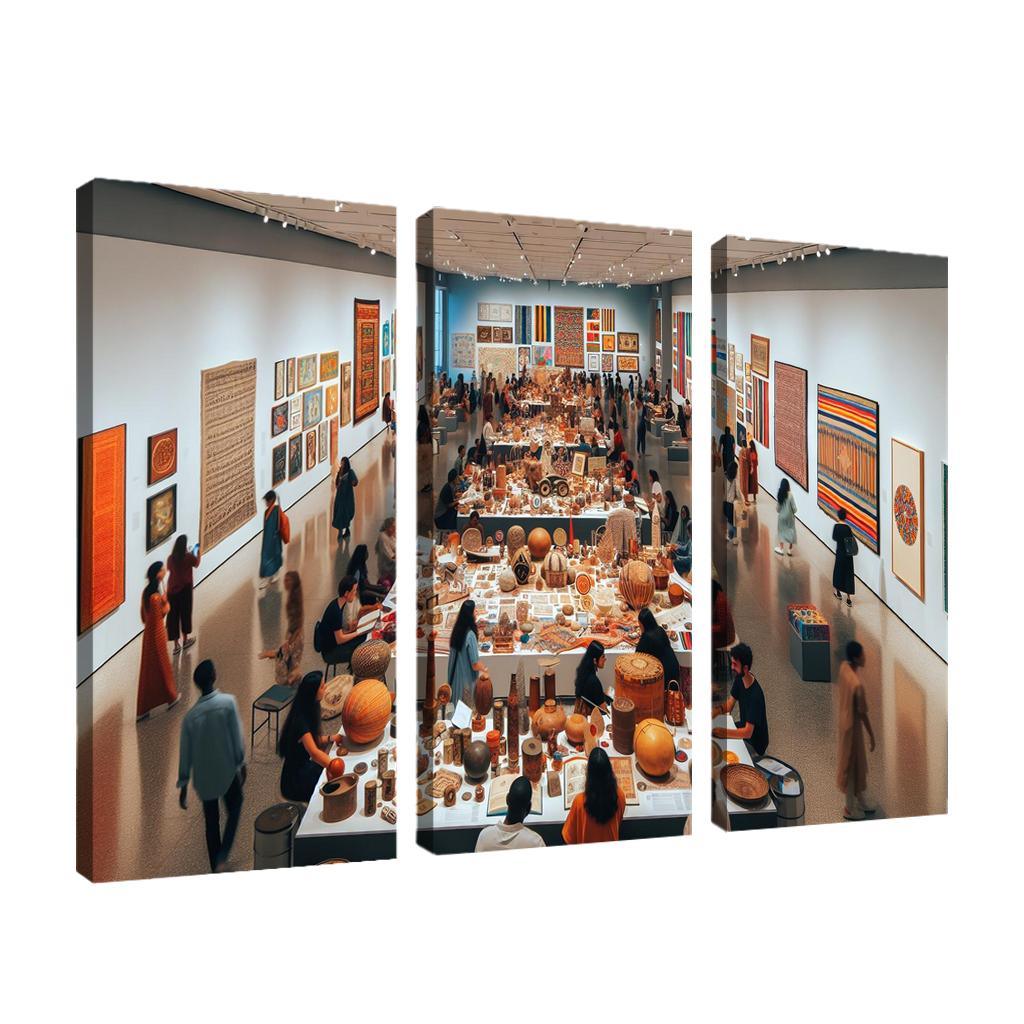 Echoes Of Heritage Art And Cultural Preservation Framed Paintings