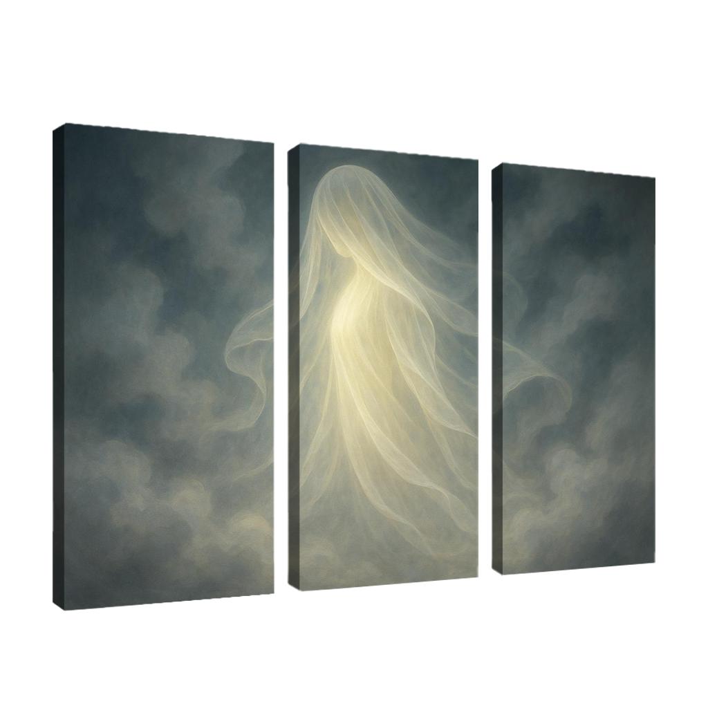 Luminous Veil Of Dreams Oil Paintings Frame