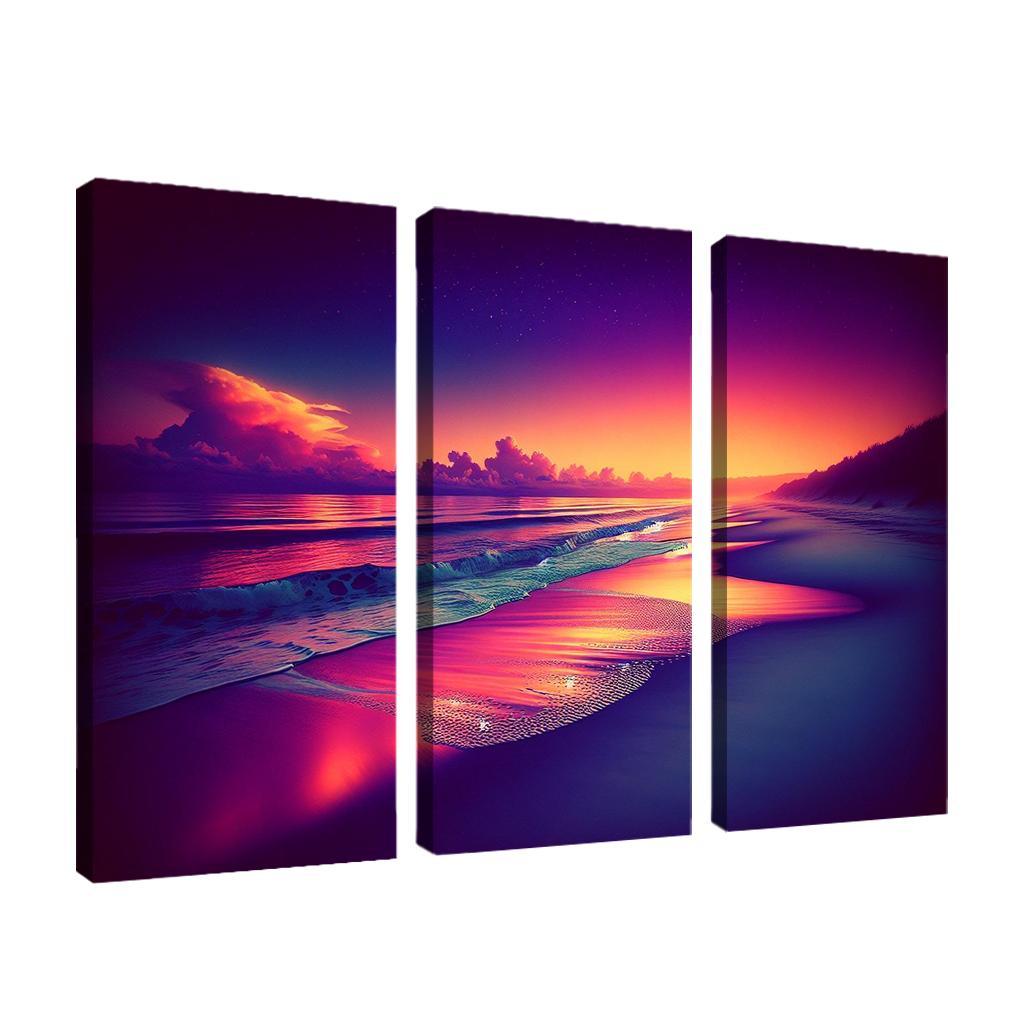 Whispering Tides Peaceful Retreat Custom Paintings Frame