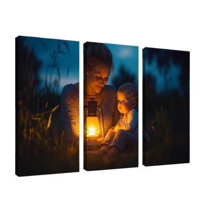 A Light In The Dark A Mothers Guiding Presence Canvas Paintings Frame