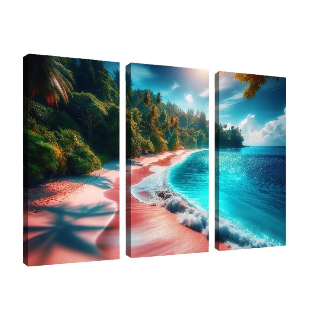Hidden Oasis Tranquil Waters And Lush Landscapes Premium Artwork Frames