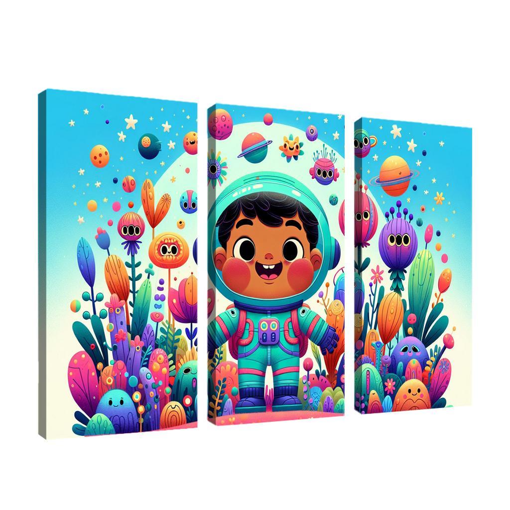 Brave Little Astronaut Premium Artwork Frames