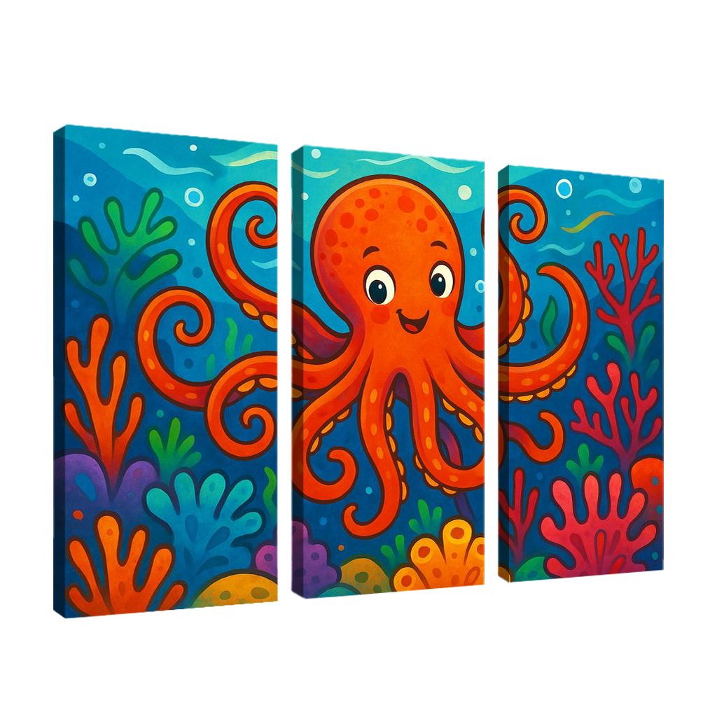 Oceanic Octopus Mystery Premium Artwork Frames