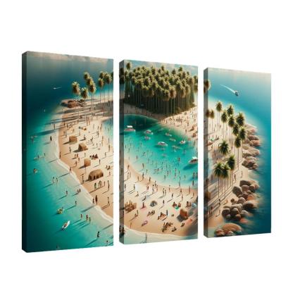 Crystal Waters Oasis Modern Paintings Frame