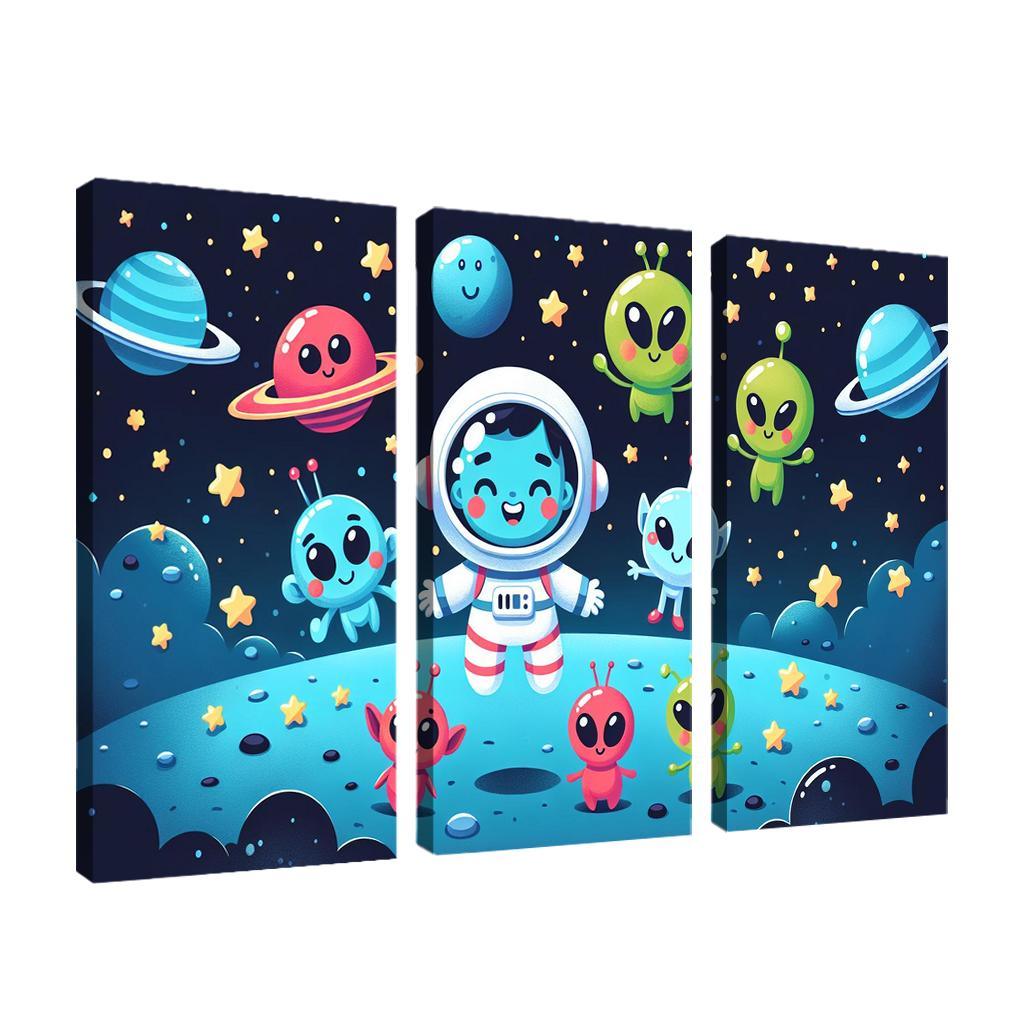 Silly Space Adventure Premium Artwork Frames