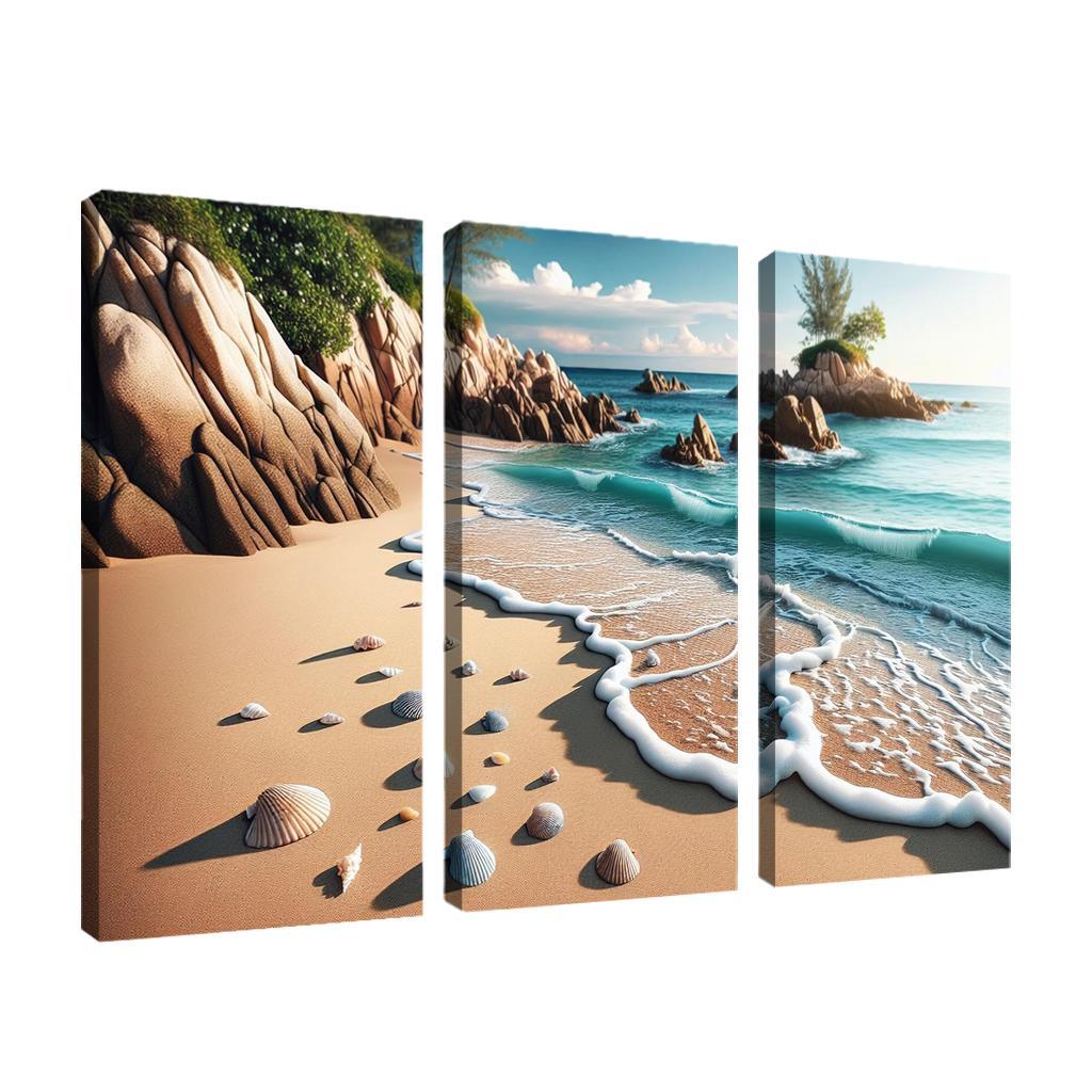 Secret Shore Off-the-beaten-path Oasis Premium Artwork Frames