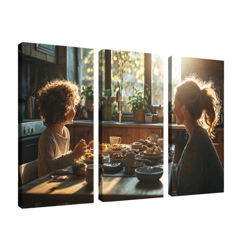 Cherished Conversations The Heart Of Dialogue Custom Paintings Frame
