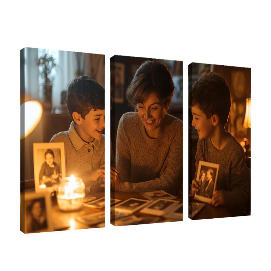 In The Embrace Of Memories A Mothers Legacy Canvas Paintings Frame
