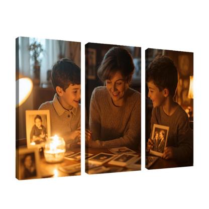In The Embrace Of Memories A Mothers Legacy Canvas Paintings Frame