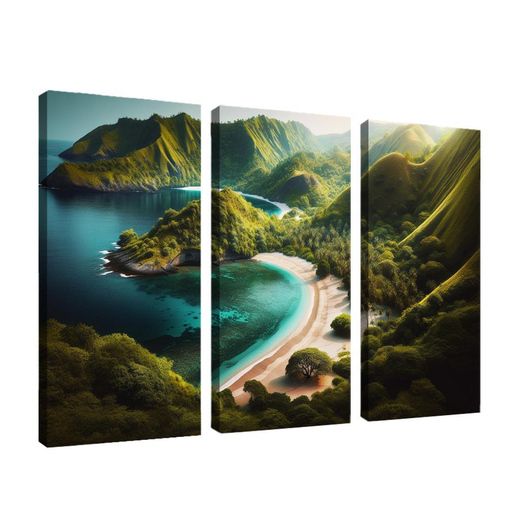 Natures Embrace Beach Premium Artwork Frames