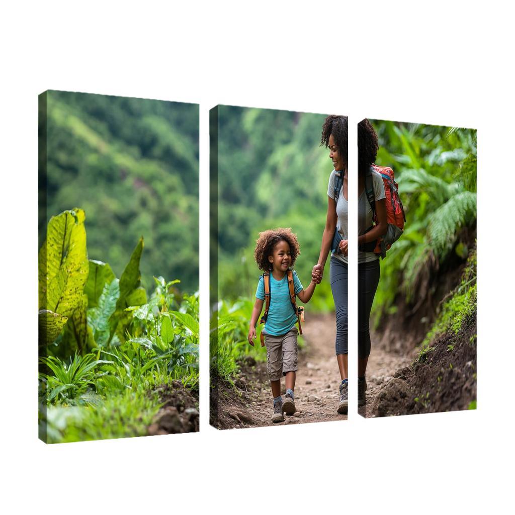 The Journey Of Love A Mothers Unwavering Support Canvas Paintings Frame