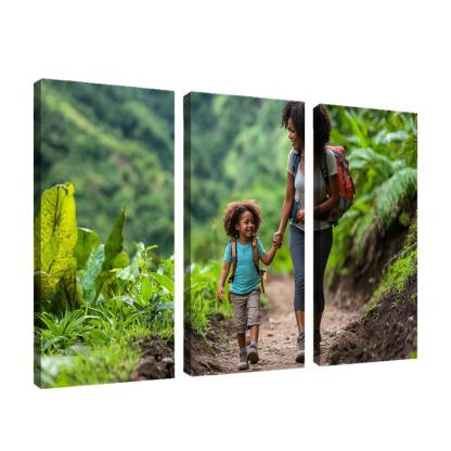 The Journey Of Love A Mothers Unwavering Support Canvas Paintings Frame