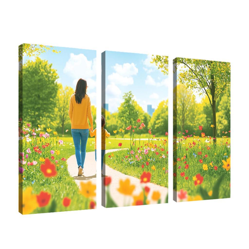 Memories In The Making A Mothers Journey Canvas Paintings Frame