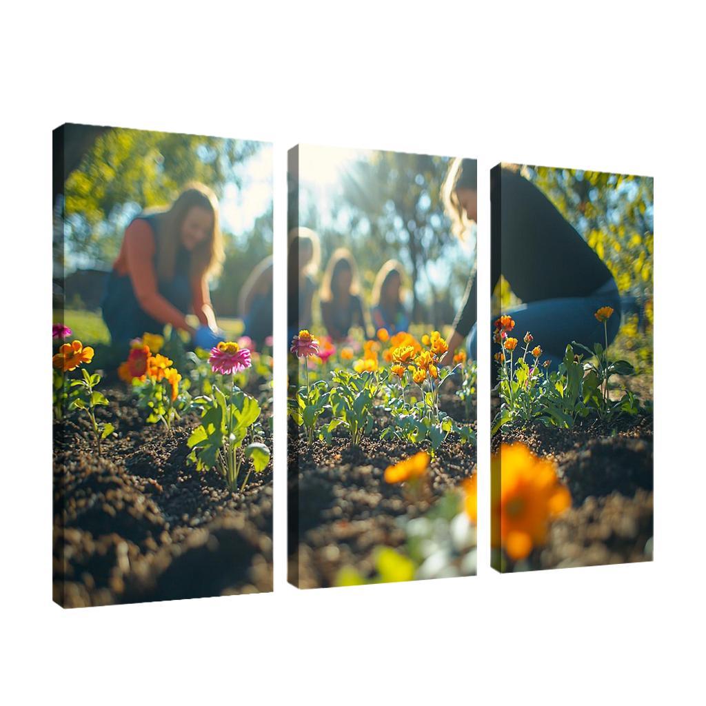 A Mothers Garden Cultivating Love Modern Paintings Frame