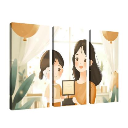 Milestones Of Love A Mothers Journey Through Time Canvas Paintings Frame
